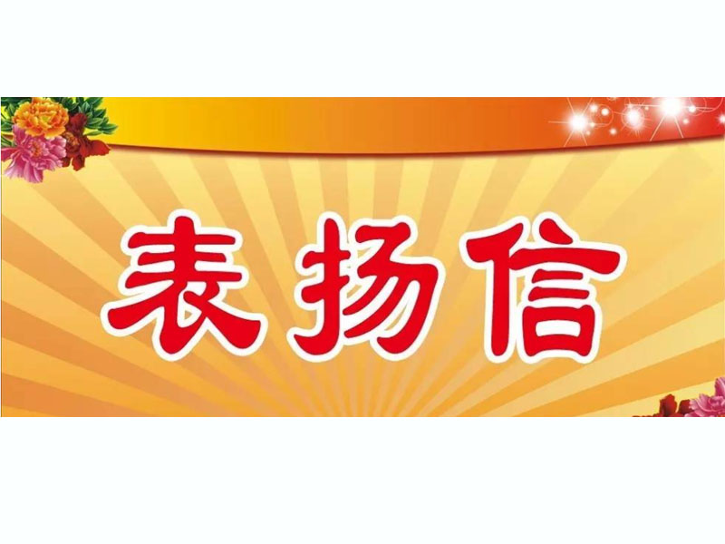 Letter of Recognition