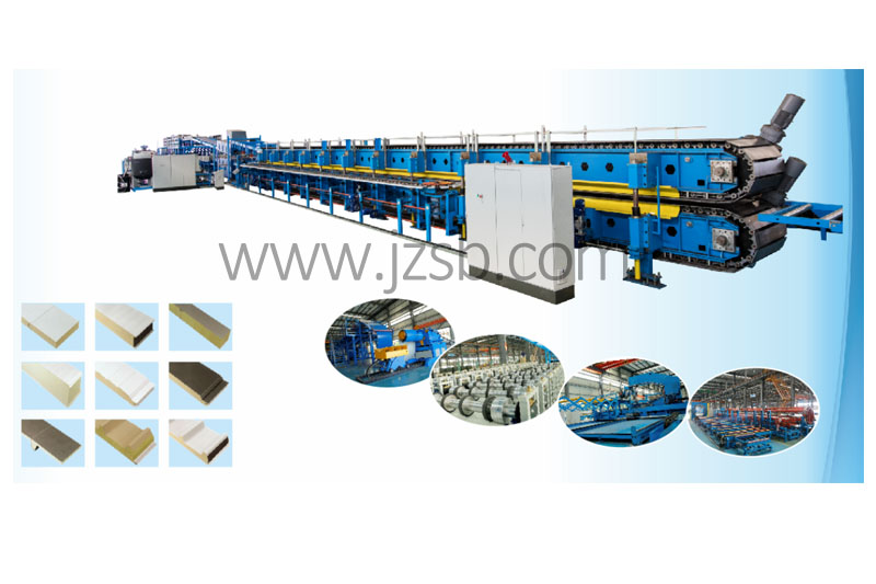 PU sandwich panel Continuous Production Line