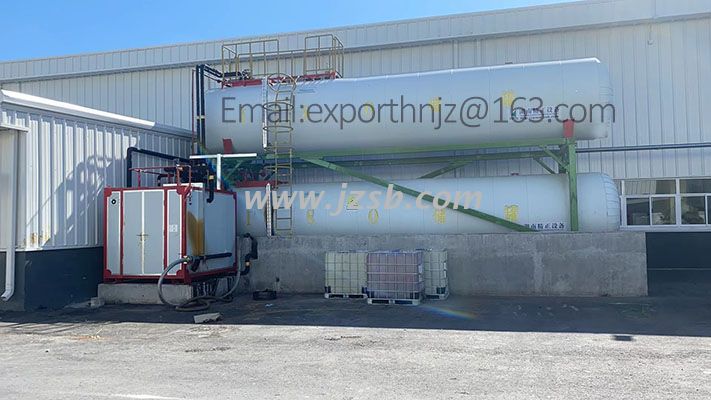 35M3 Polyol ISO Storage System with automation control