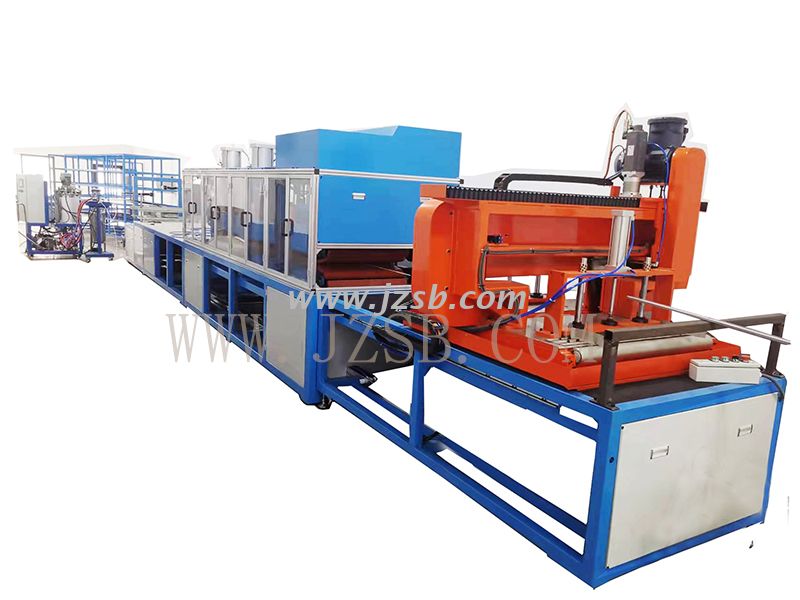 Crawler-type traction extrusion machine